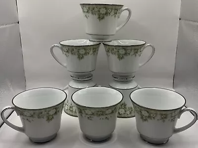 Buy Lot Of 8 Noritake Porcelain Cups Princeton Pattern 6911 Vintage 1960s Japan EUC • 25.87£