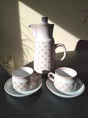 Buy Denby Falling Leaves Large Coffee Pot , Cups And Saucers  • 21.99£