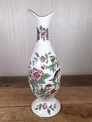 Buy Vintage Aynsley Pembroke Pattern Bone China Bud Vase Ewer 23cm Tall • 9.50£
