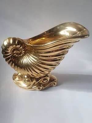 Buy Vintage Royal Winton Grimwades Golden Age Ammonite Shell Vase 1945-1950's • 27.99£