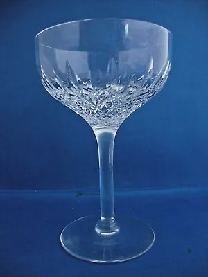 Buy Stuart Crystal Manhattan Cut Pattern Champagne Saucer Glass Unsigned 6 1/4  • 74.95£