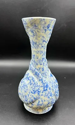 Buy Blue And White Sponge Ware Pottery  Flower Vase • 11.40£
