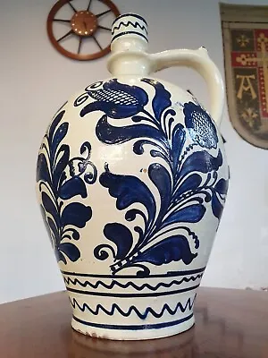 Buy Early-Mid 20th Century Jug/Pitcher. Romanian Korond Ceramics. Antique/Folk Art. • 100£