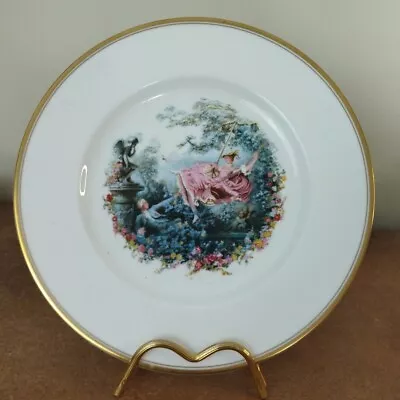 Buy Vintage Royal Worcester Decorative Plate With Classical Lovers Scene, 23cm • 5.95£