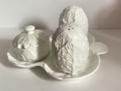 Buy White Wedgwood Country Ware Condiment Set • 8.95£