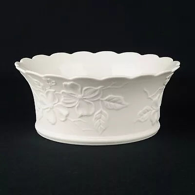 Buy Vintage 1970's Ak Kaiser W.germany White Porcelain Bisque Dish / Planter M.frey • 22£