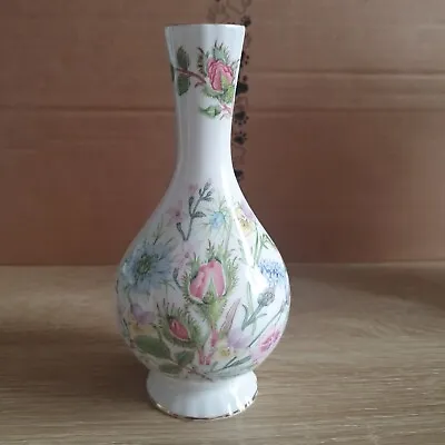 Buy Aynsley 'Wild Tudor' Bud Vase. Fine Bone China. 6.5 Inches Tall • 5£