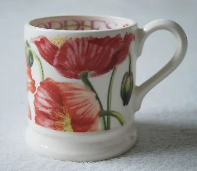Buy Emma Bridgewater Poppies FLOWERS 1/2 Pint Mug 100% Stoneware 1st • 22£