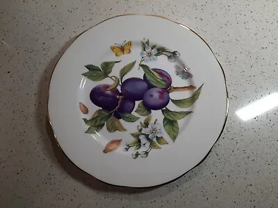 Buy Duchess Decorative Plate Plums, Fine Bone China, Made In England • 9.95£