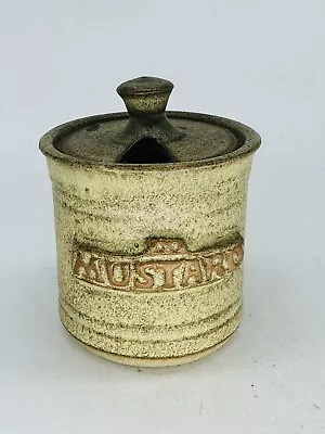 Buy Vintage Tremar Pottery Mustard Pot 10cm High Vgc • 9.83£