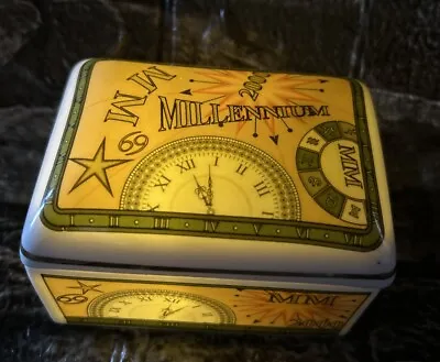 Buy Commemorative Millenium Collection Oblong Trinket Box. Sutherland Bone China • 6.99£