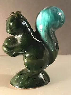 Buy Blue Mountain Studio Pottery Black & Green Squirrel Figure Ornament • 9.99£