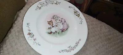 Buy Royal Albert Bone China Tom Kitten Plate. The World Of Beatrix Potter 1986 • 2.99£