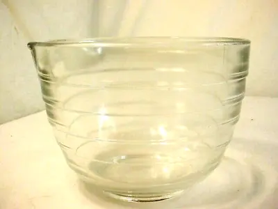 Buy Vtg Glass Westinghouse Mixing Bowl Batter Banded Mix & Pour USA Bee Hive 1.5qt. • 28.45£