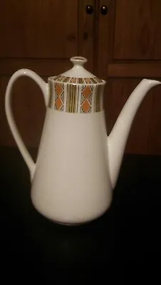 Buy Hostess Tableware British Anchor Gay Day Coffee Pot 1964. In Good Condition. • 15£