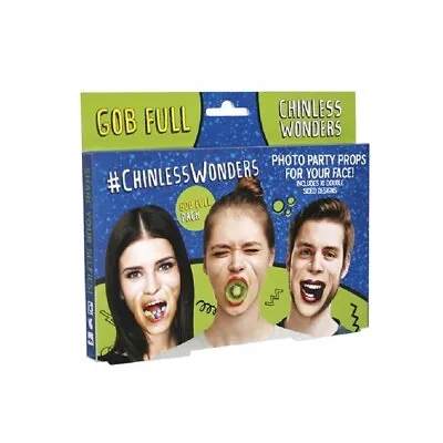 Buy Gob Full Chinless Wonders Photo Booth Selfie Party Props For Your Face • 3.99£