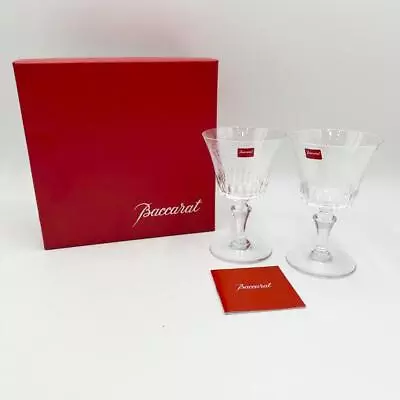 Buy Baccarat Palme Wine Glass Set Of 2 Height 17cm Branded • 265.43£