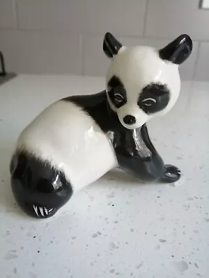 Buy Panda Bear Animal Vintage China Ornament Lomonosou USSR • 7.50£
