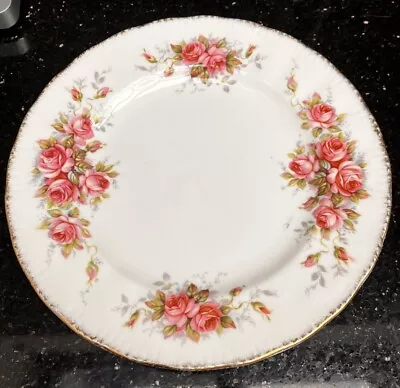 Buy VINTAGE Paragon Bone China Elizabeth Rose Salad Plate, England 20.5 Cm / 8 Inch • 4.99£