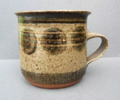 Buy Studio Pottery Stoneware Mug In Very Good Condition. • 5.99£