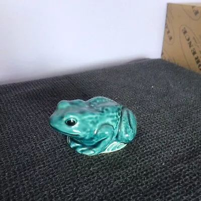 Buy Poole Pottery Ceramic Frog In Teal Glaze  Vgc • 4.99£
