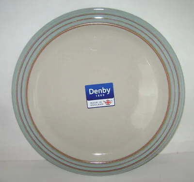 Buy New Denby Heritage Pavilion Dinner Plate Dinnerware Pottery Stoneware Blue China • 47.94£