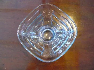 Buy Vintage Sowerby ART DECO Clear Pressed Glass Bowl /Dish, Elephant Head Handles • 10£