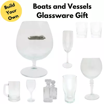Buy Boats And Vessels Drinking Glasses & Spirit Glassware Gifts • 59.99£