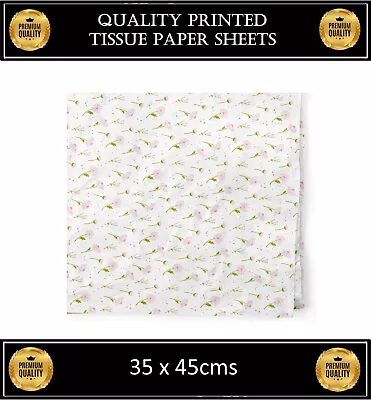 Buy Daisy Blooming Field Flower Tissue Paper Sheets Flower Gift Lining Wrap 35x45cm • 3.39£