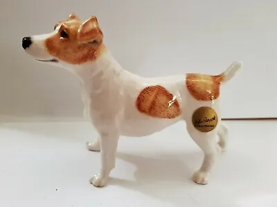 Buy JOHN BESWICK Ceramic Dogs -Jack Russell Standing In Brown • 28£