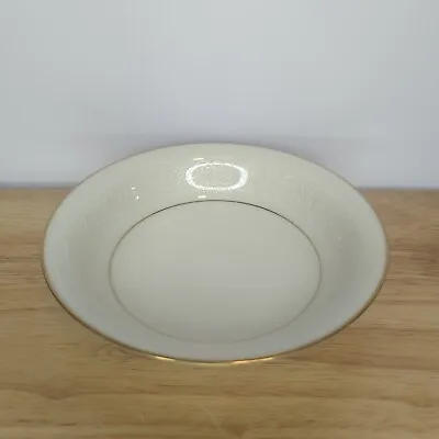 Buy Noritake Tulane Ivory China Dessert Bowl Single Replacement Gold Rim White • 8.44£