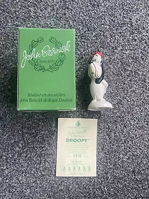 Buy John Beswick Studio Of Royal Doulton Droopy Limited Edition Boxed Certficate 892 • 29.99£