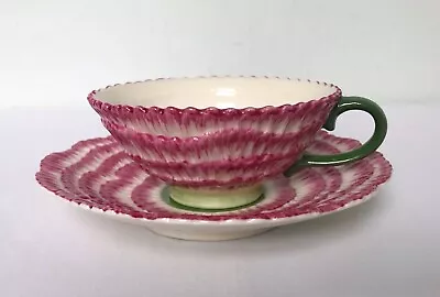 Buy LAURA ASHLEY Pink Carnation Flower Cup & Saucer Hand Painted Ceramic Delicate • 15£