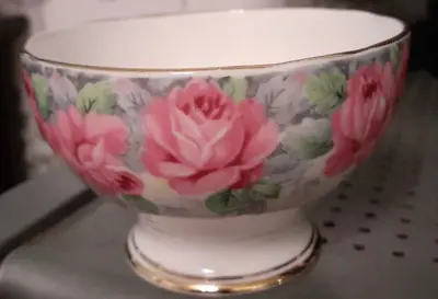 Buy Vintage Royal Standard Bone China Open Sugar Bowl Rose Of Sharon • 9.99£