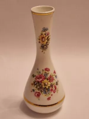 Buy Sheer Elegance Fine English Bone China Bud Vase Floral Design • 1£
