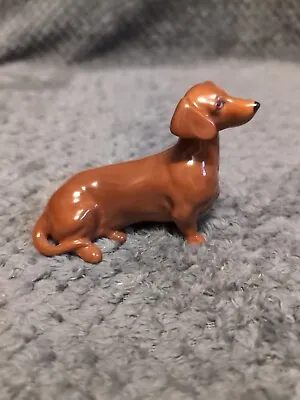 Buy Beswick Dogs Dachshund Seated Model No. 1460 Tan Gloss Excellent Condition. • 15£