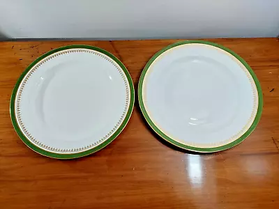 Buy Pair Of Antique Wedgwood Imperial Dinner Plates 10.25  Dinner Plates • 26£