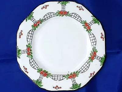 Buy Art Deco Sutherland Bone China Hand Painted Floral Vine & Trellis Tea/side Plate • 8.99£