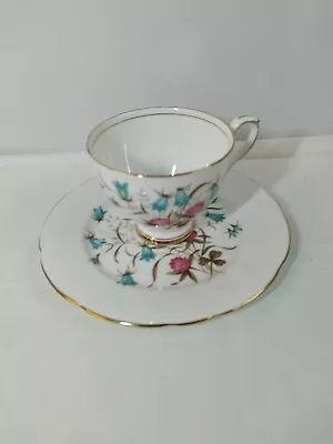 Buy Royal Stafford Cloverbel Bone China Cup And Saucer Set, Made In England • 6.99£