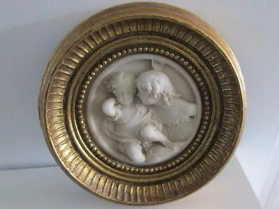 Buy Exquisite Vintage Classical Marble/Parian Ware Relief Plaque • 75£