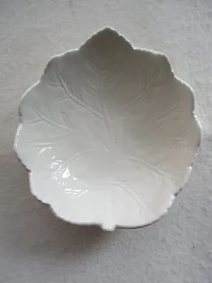 Buy Villa Collection Denmark Creamware Leaf-shaped Pin Dish • 4£