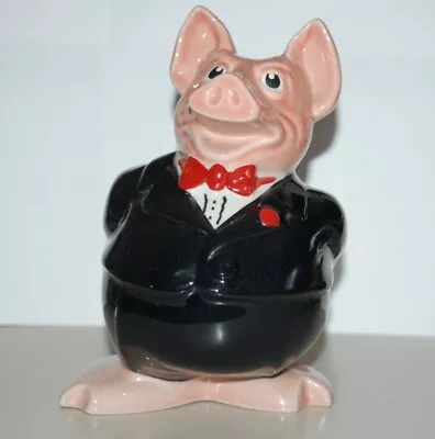 Buy Rare Wade Pottery Money Box - Nathanial The Pig Moneybox With Stopper • 29.99£