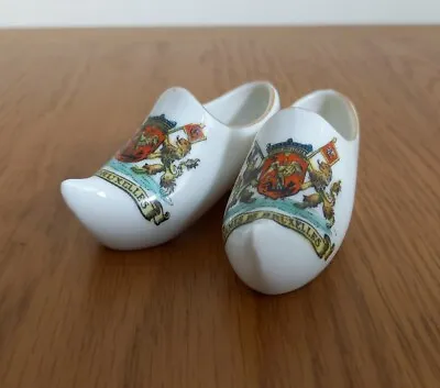 Buy 2x Armes De Bruxelles Crested China Shoes/Boots | Gemma Crested China • 10£