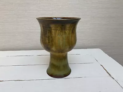 Buy Vintage 1970’s Studio Pottery Planter Vase • 14.99£