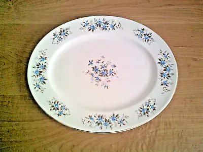 Buy Royal Grafton Oval Platter Blue Rose Design - Fine Bone China - 13.25 X 10.75  • 12.95£
