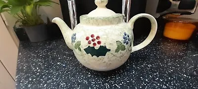 Buy Poole Pottery Winter Vine Teapot • 30£