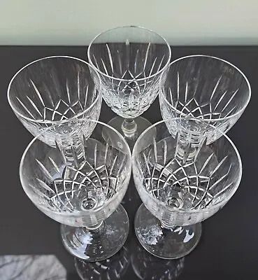 Buy 5 Beautiful Fine Signed Edinburgh Crystal Appin Sherry Port Liqueur Glasses Vgc • 36.95£