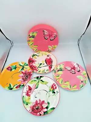 Buy Laura Ashley Cake Plates Set Of 4 Floral Heritage #5090 • 25£