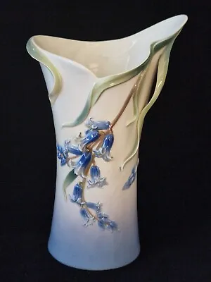 Buy Beautiful Large Franz Collection Tall Vase  Bluebells  FZ00679 • 80£