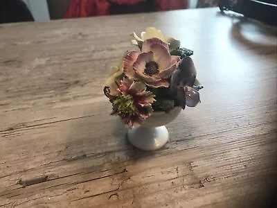 Buy Crown Staffordshire Vintage Fine Bone China Flower Arrangement • 1£
